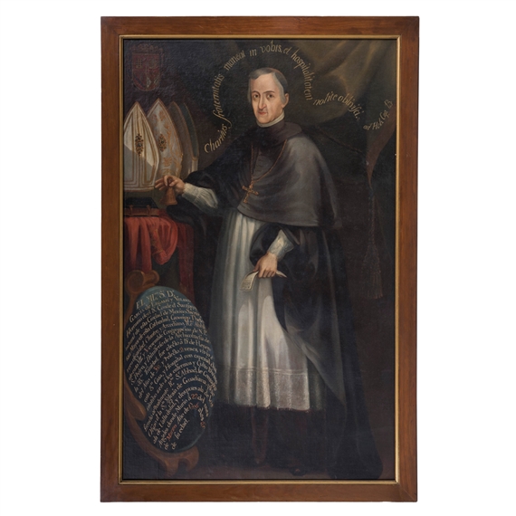 RETRATO DE DON GARCÍA DE LEGASPI Y VELASCO by Francisco Martínez